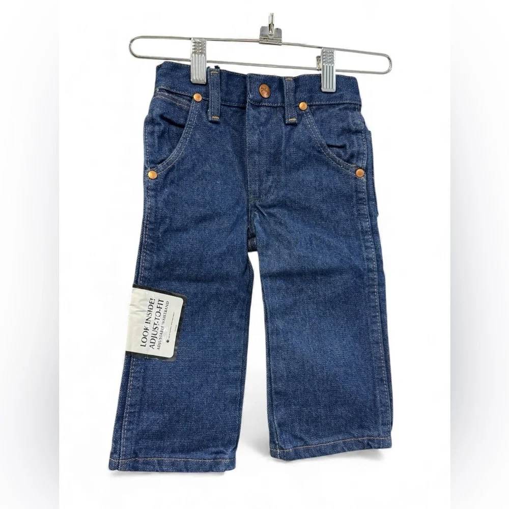 Wrangler Kids Cowboy Cut Denim Jeans Size 1T Slim